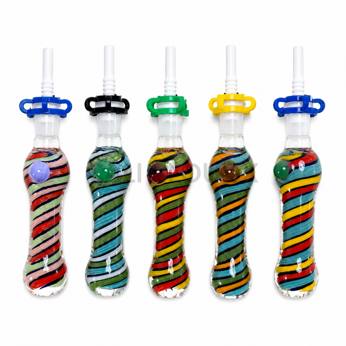 10mm Glass Art Honey Straw - Dabber