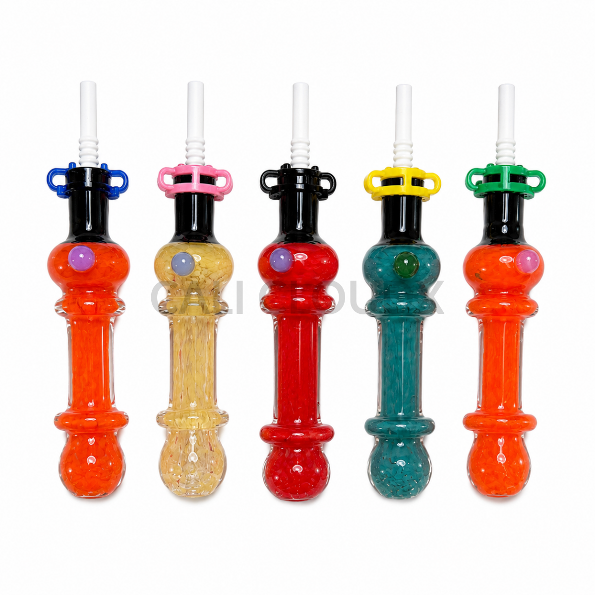 10mm Glass Art Honey Straw - Dabber