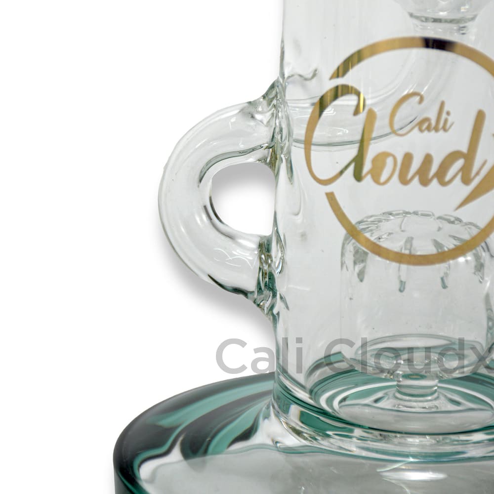 11 Color Ring Clear Recycle Water Pipe By Cali Cloudx Glass