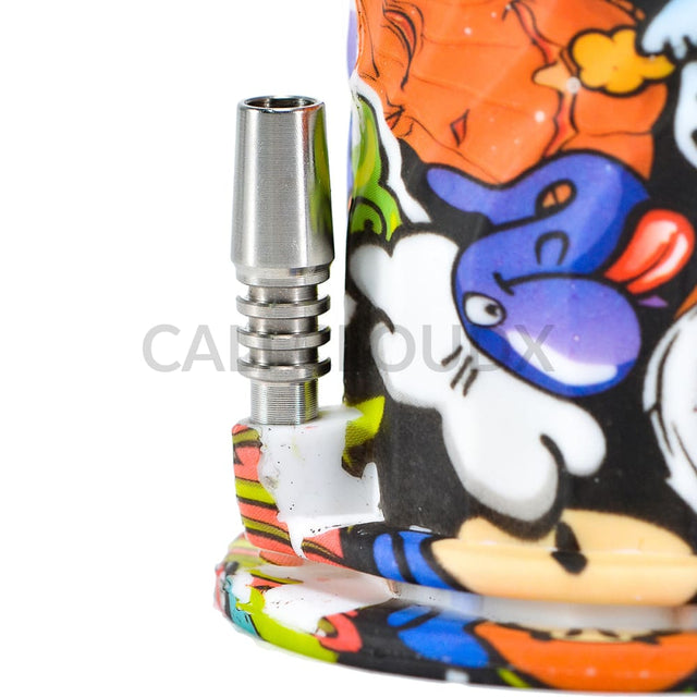 11 Silicone 4 In 1 Water Pipe Waterpipe