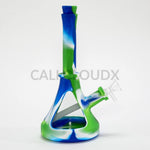 12" Silicone & Glass Beaker - Cali Cloudx Inc