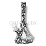 12 Silicone & Glass Beaker- Printed Waterpipe