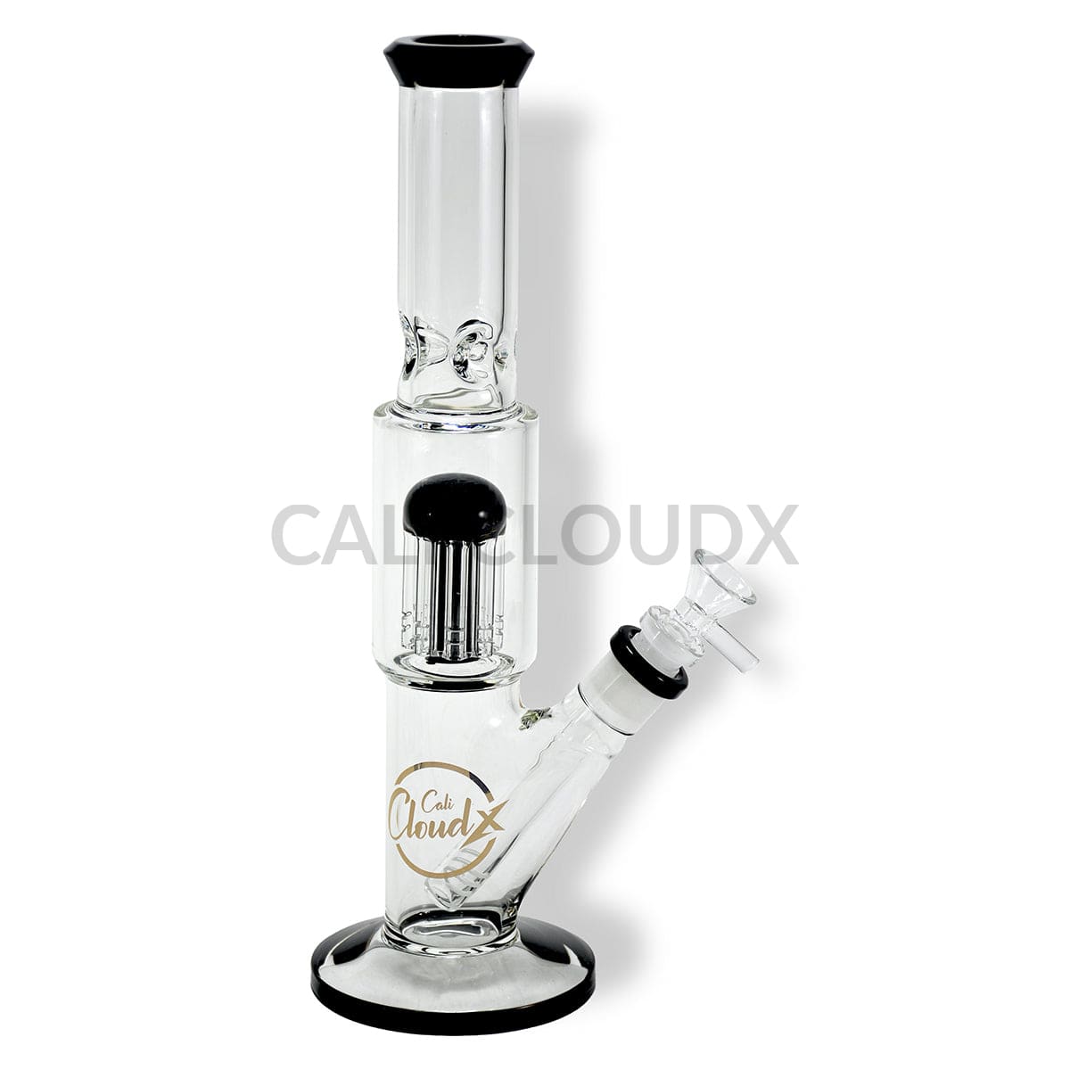 13 Color Tree Perc. Straight Water Pipe By Cali Cloudx