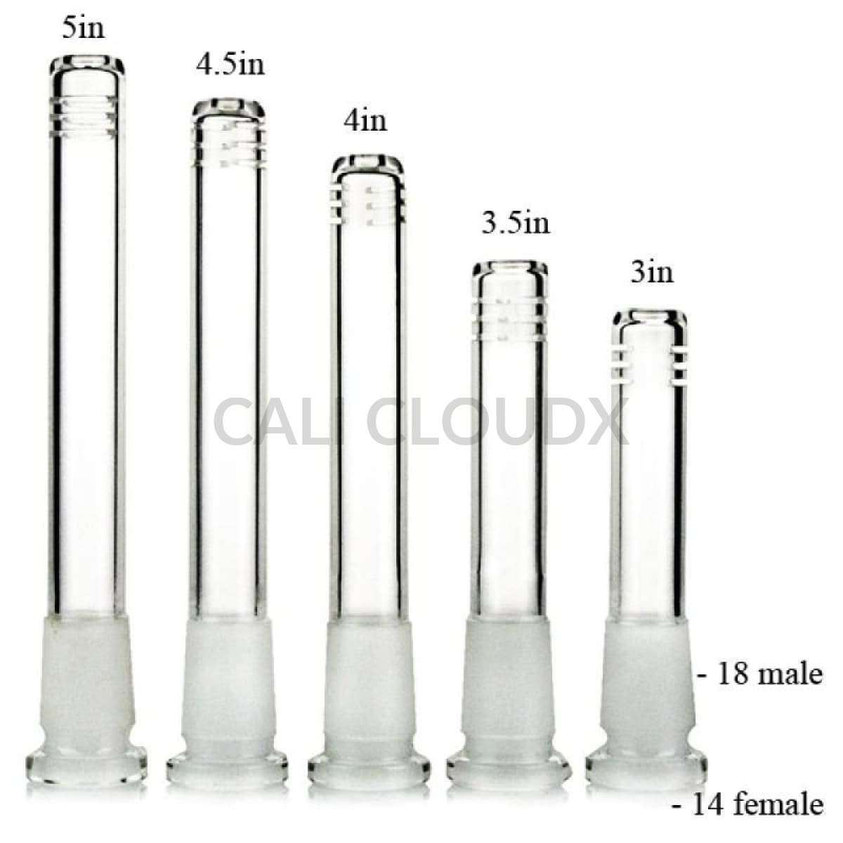 14/19 MM Low Profile Down Steam - Cali Cloudx Inc