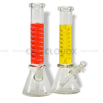 14 Freezable Liquid Coil Beakerwater-Pipe Glass Waterpipe