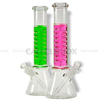 14 Freezable Liquid Coil Beakerwater-Pipe Glass Waterpipe
