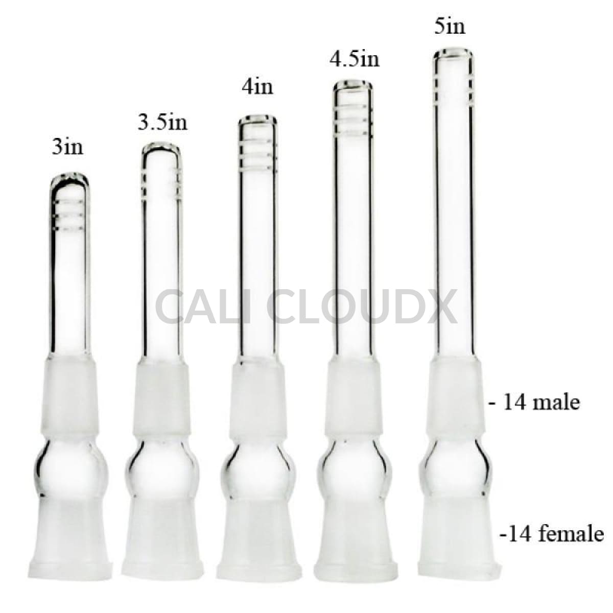 14/14 mm Down Steam (Size Options) - Cali Cloudx Inc