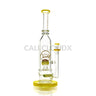 14’ Us Color 9Mm Base Waterpipe W/ Dome Yellow Glass