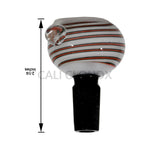 14mm Orbit Stripe Glass Bowl