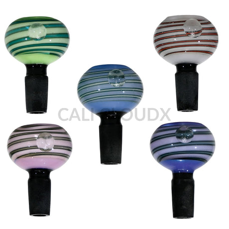 14mm Orbit Stripe Glass Bowl