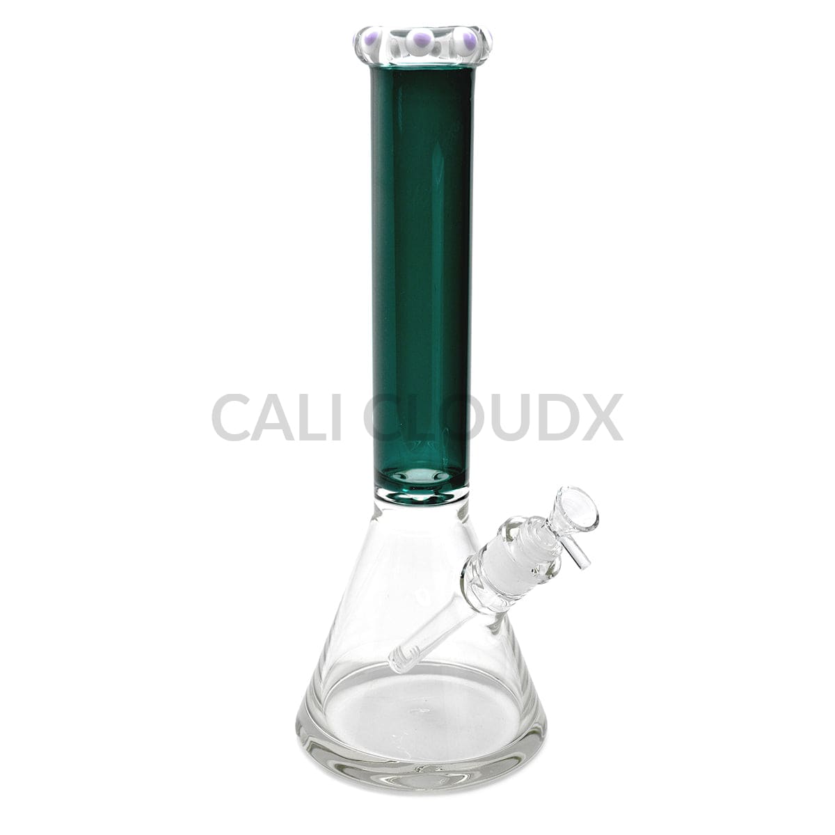 15 Full Color Tube 9Mm Thick Beaker By Cali Cloudx