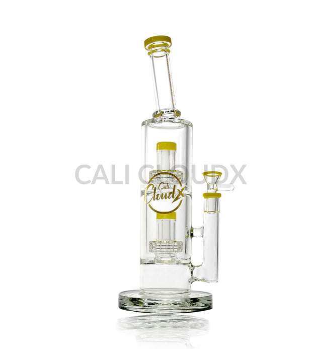 16’ Double Tree Percolator Water Pipe By Cali Cloudx