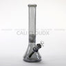 16" Electroplated Design 9mm Thick Beaker Water Pipe (Only Blue Available) - Cali Cloudx Inc