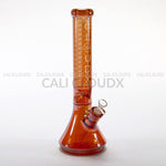 16" Electroplated Design 9mm Thick Beaker Water Pipe (Only Blue Available) - Cali Cloudx Inc