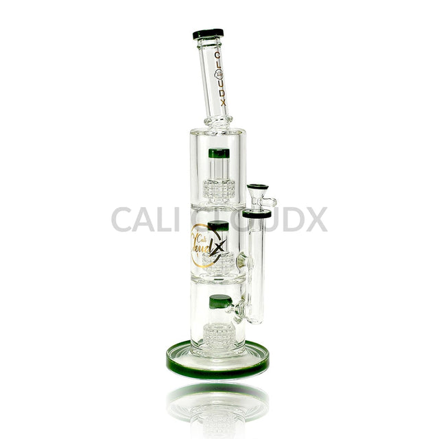 16’ Triple Percolator Shower - Head 9Mm Thick Water Pipe By Cali Cloudx