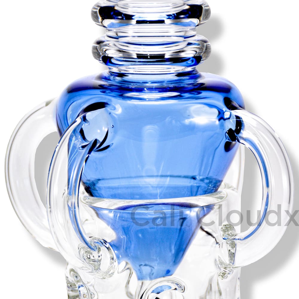 17 Jumbo Cone Recycle Water Pipe By Cali Cloudx Glass Waterpipe