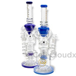 17 Jumbo Cone Recycle Water Pipe By Cali Cloudx Glass Waterpipe