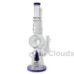 18 Jumbo Ring Recycle Water Pipe By Cali Cloudx Glass Waterpipe