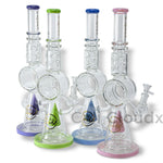 18 Jumbo Ring Recycle Water Pipe By Cali Cloudx Glass Waterpipe