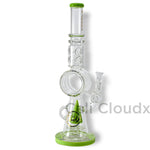 18 Jumbo Ring Recycle Water Pipe By Cali Cloudx Glass Waterpipe
