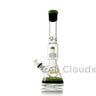 18’ Slime Color Shower Head 8Mm Thick Water Pipe By Cali Cloudx Green Glass Waterpipe
