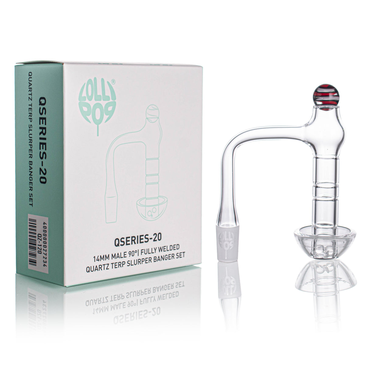 Quartz Terp Slurper Set | Fully Welded- Qseries 20