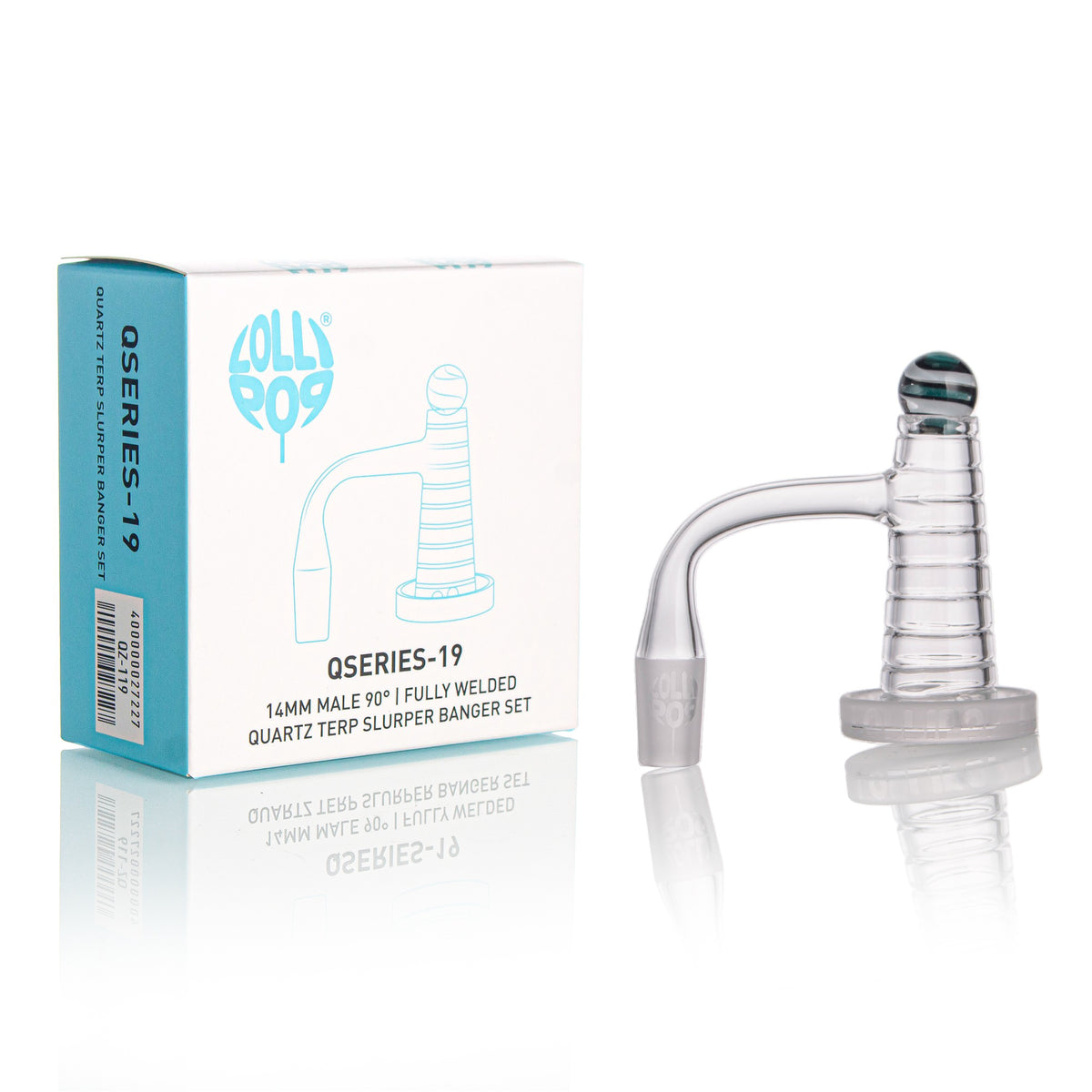 Quartz Terp Slurper Set | Fully Welded- Qseries 19