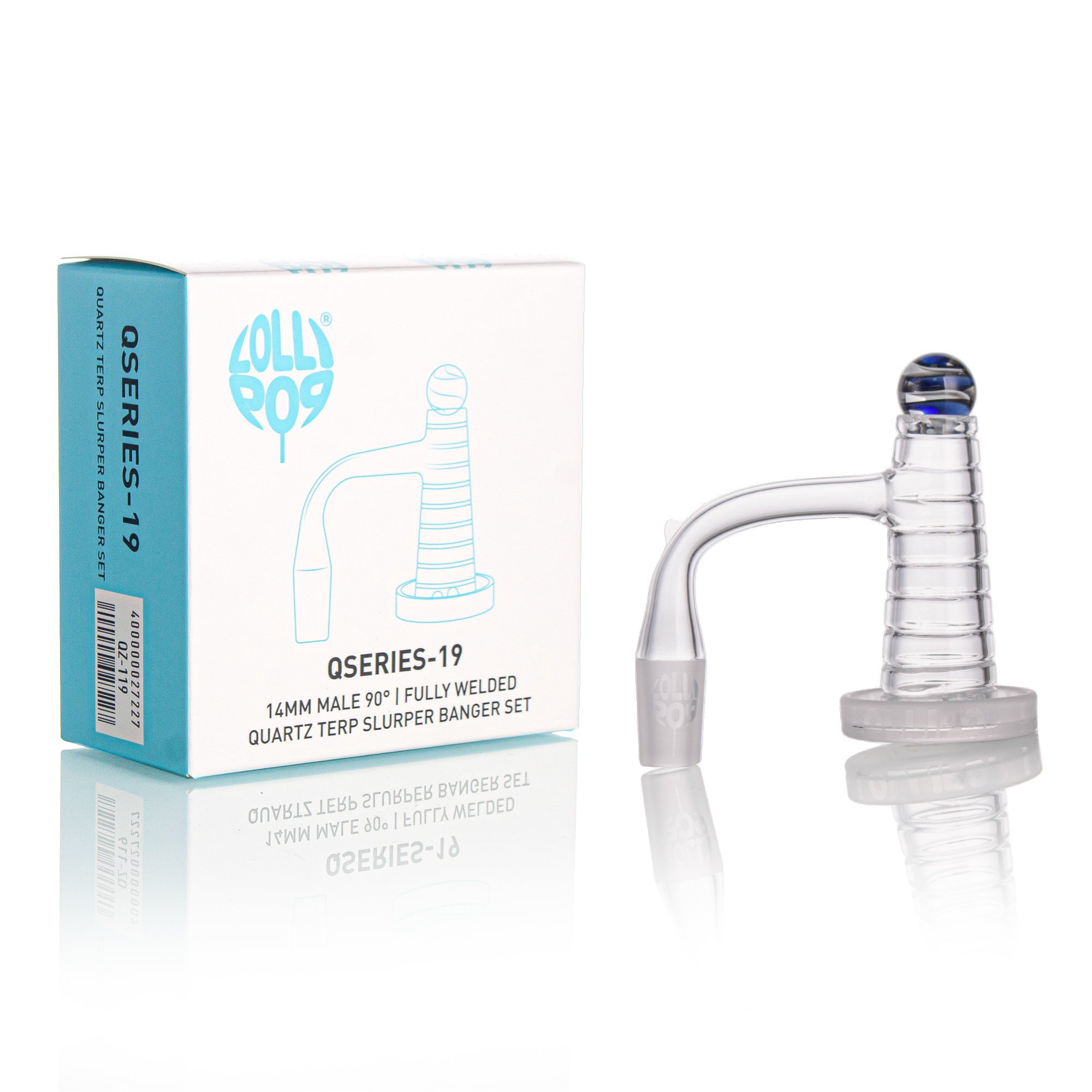 Quartz Terp Slurper Set | Fully Welded- Qseries 19