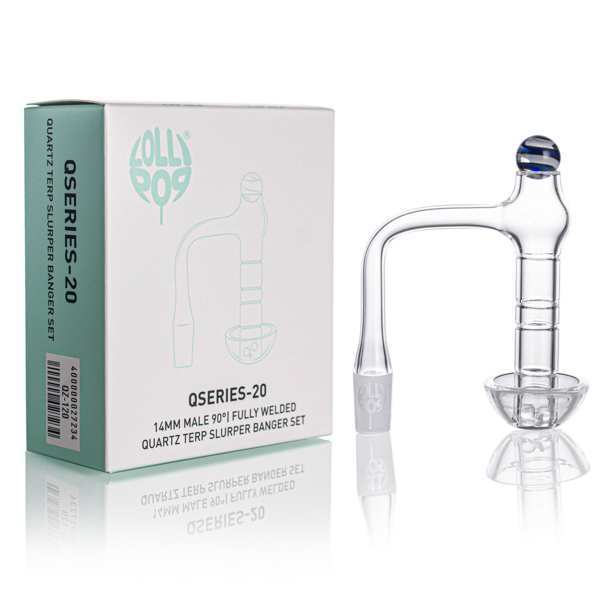 Quartz Terp Slurper Set | Fully Welded- Qseries 20