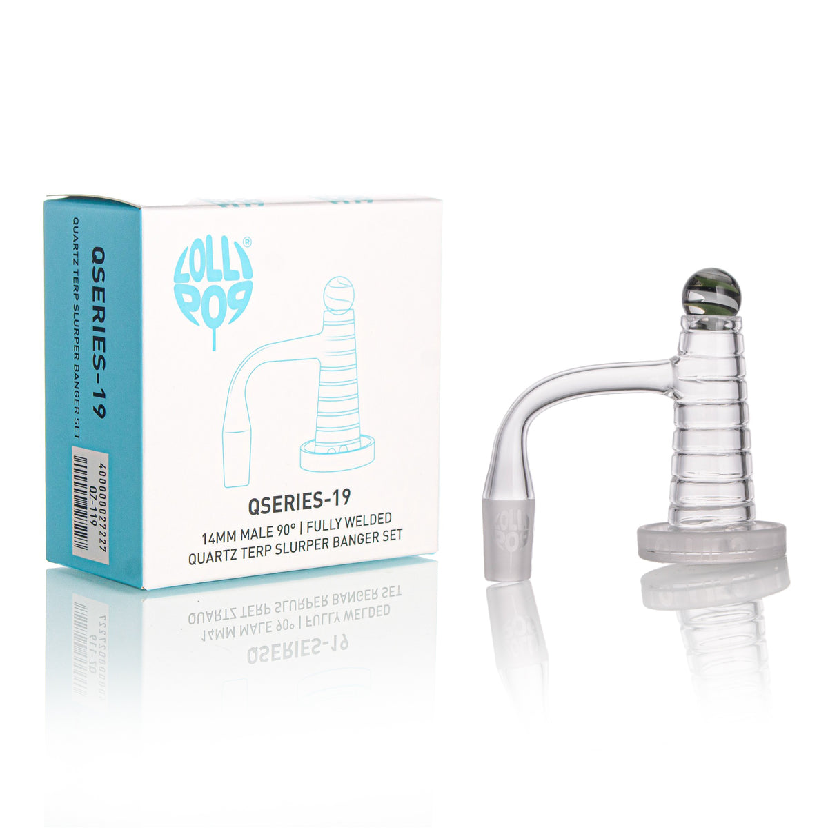 Quartz Terp Slurper Set | Fully Welded- Qseries 19