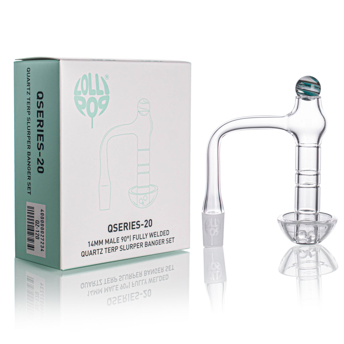Quartz Terp Slurper Set | Fully Welded- Qseries 20