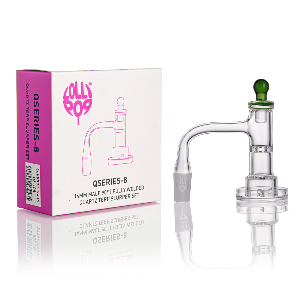 Quartz Terp Slurper Set-Fully Welded |  Qseries 8
