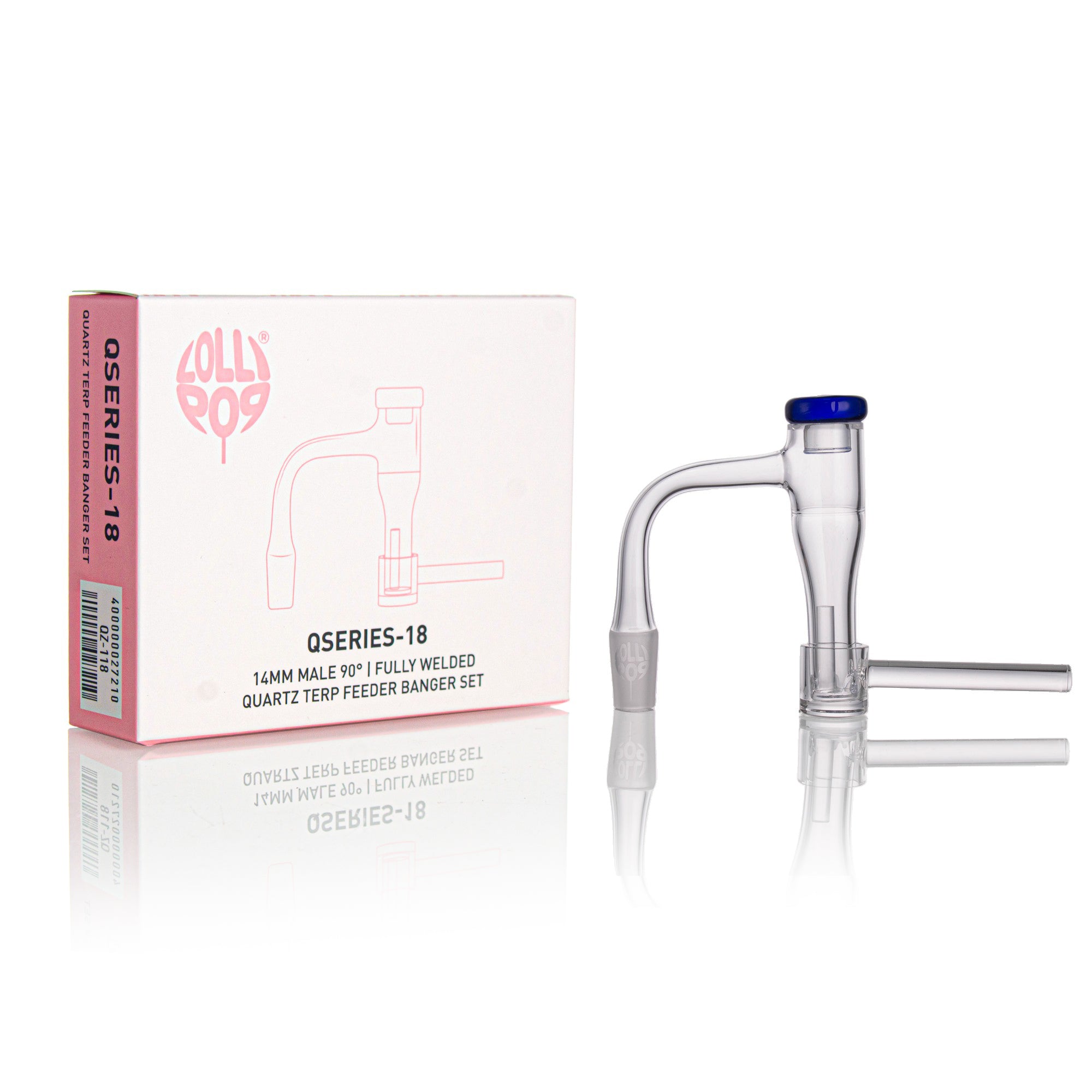 Quartz Terp Slurper Set With Cup | Fully Welded- Qseries 18