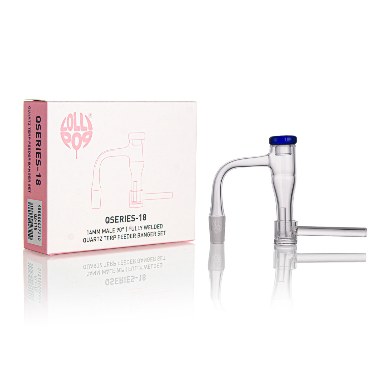 Quartz Terp Slurper Set With Cup | Fully Welded- Qseries 18