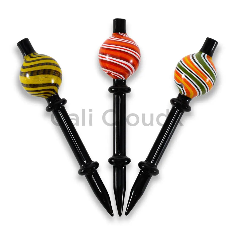 2 In 1 Carb Cap Black Tube