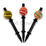2 In 1 Carb Cap Black Tube