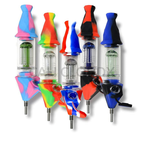 2 In 1 Silicone Tree Nectar Collector And Bubbler