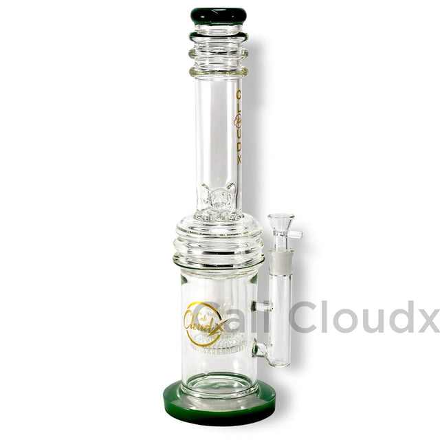 20 Jumbo Ring Heavy Honeycomb Water Pipe By Cali Cloudx Glass Waterpipe