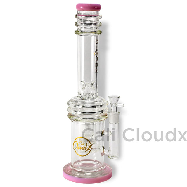 20 Jumbo Ring Heavy Honeycomb Water Pipe By Cali Cloudx Glass Waterpipe