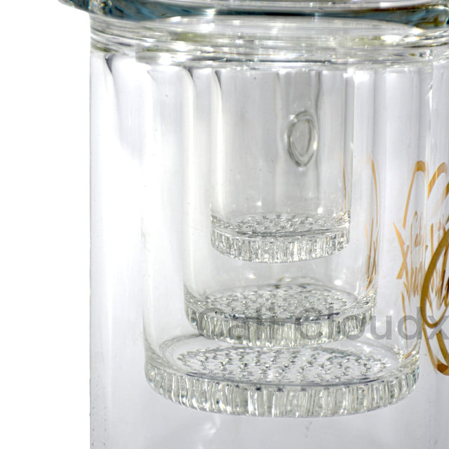 20 Jumbo Ring Heavy Honeycomb Water Pipe By Cali Cloudx Glass Waterpipe