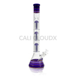 21’’ Triple Tree Perc Beaker Water Pipe Assorted Colors