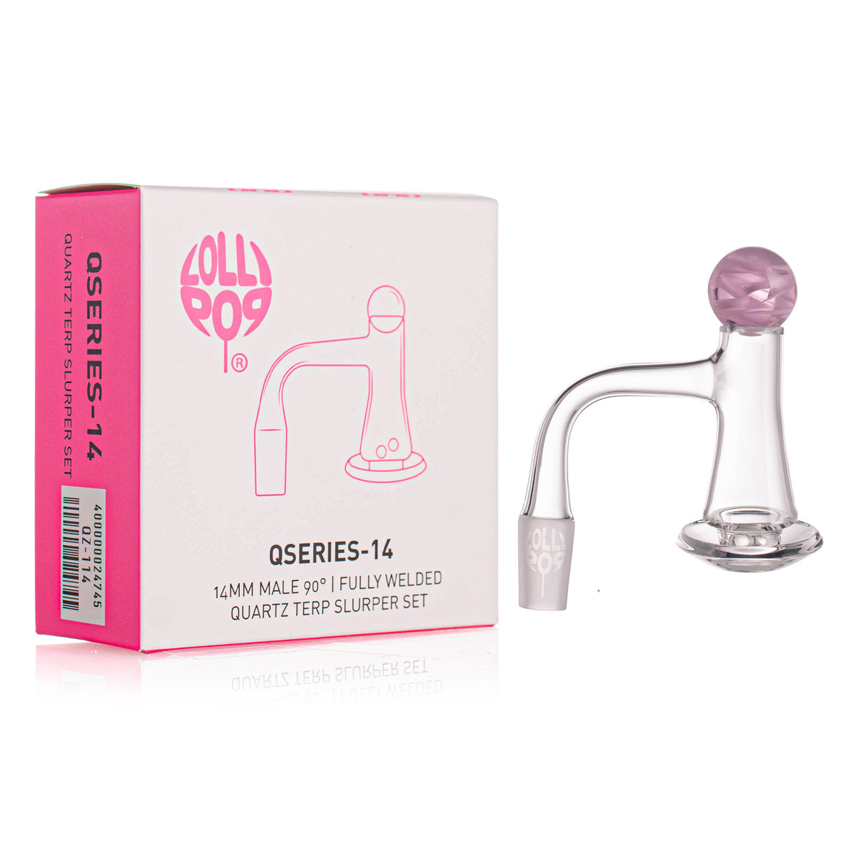 Quartz Terp Slurper Set-Fully Welded | Qseries 14