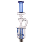 LOLLIPOP Artistic  Dual Chamber Design Double Arm Glass Dab Straw Kit