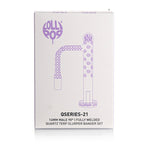 Tall Quartz Terp Slurper Set | Fully Welded- Qseries 21