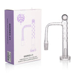 Tall Quartz Terp Slurper Set | Fully Welded- Qseries 21