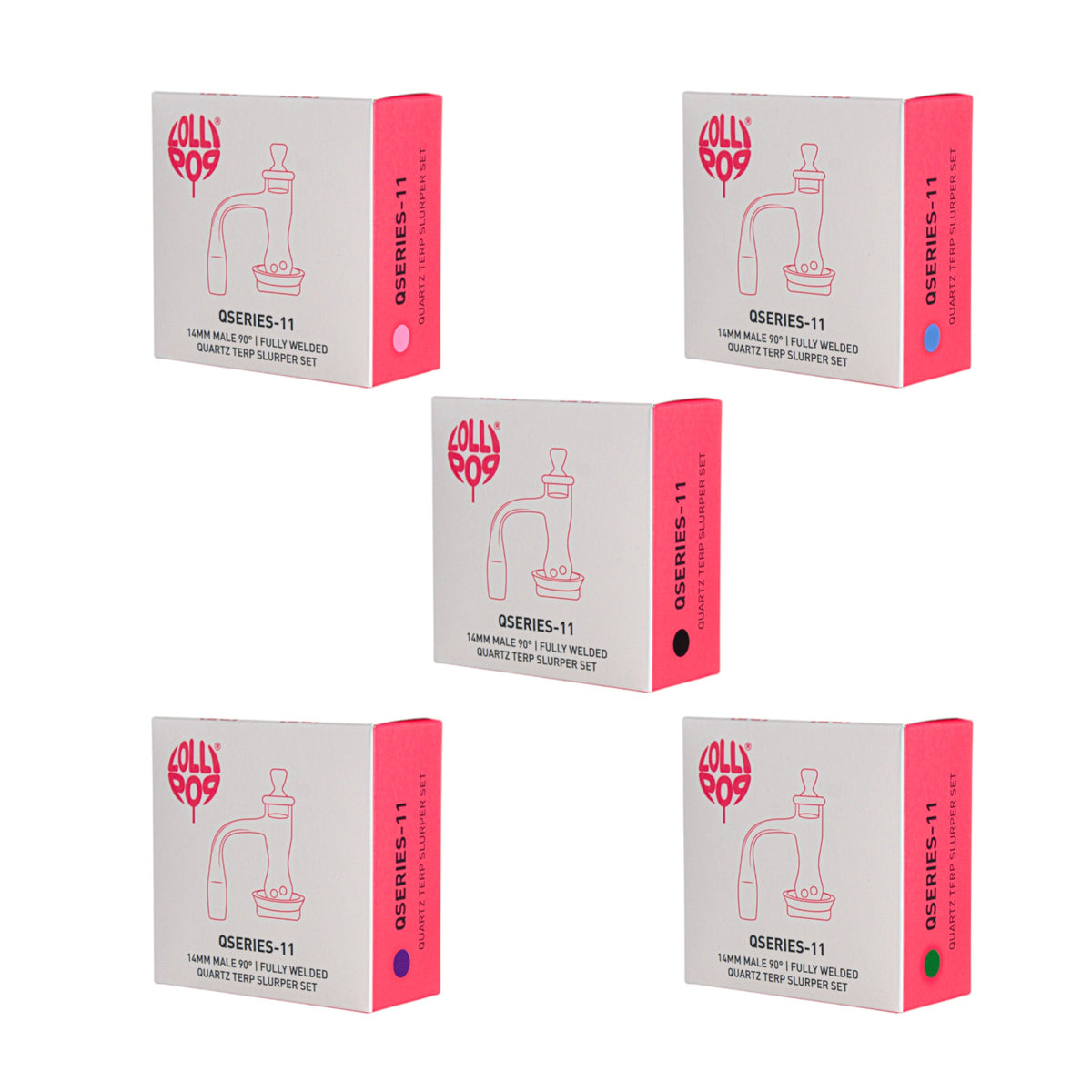 Quartz Terp Slurper Set | Fully Welded  | Qseries 11