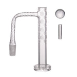 Tall Quartz Terp Slurper Set | Fully Welded- Qseries 21