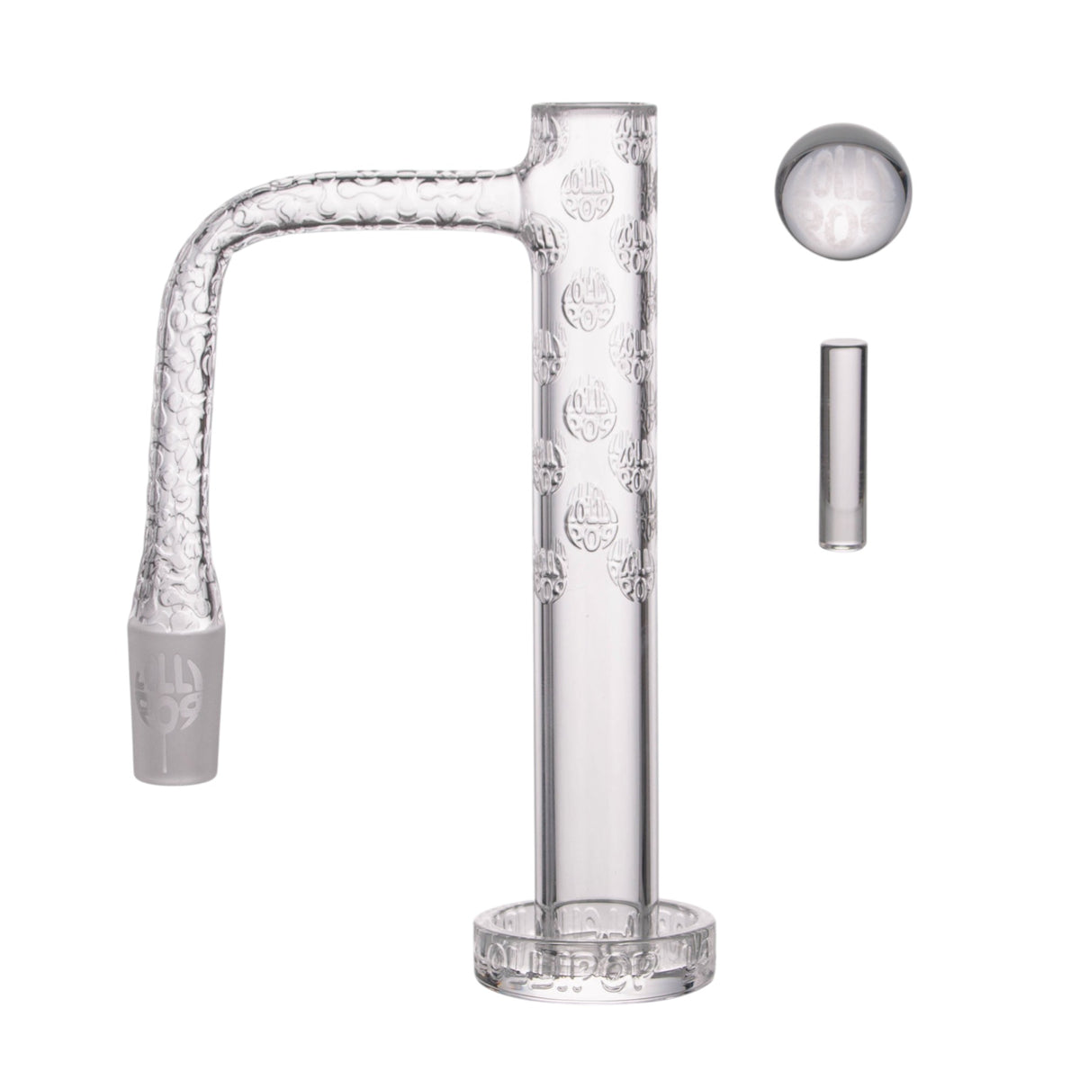 Tall Quartz Terp Slurper Set | Fully Welded- Qseries 21