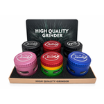 63mm Aluminum & Glass Cali CloudX Grinder