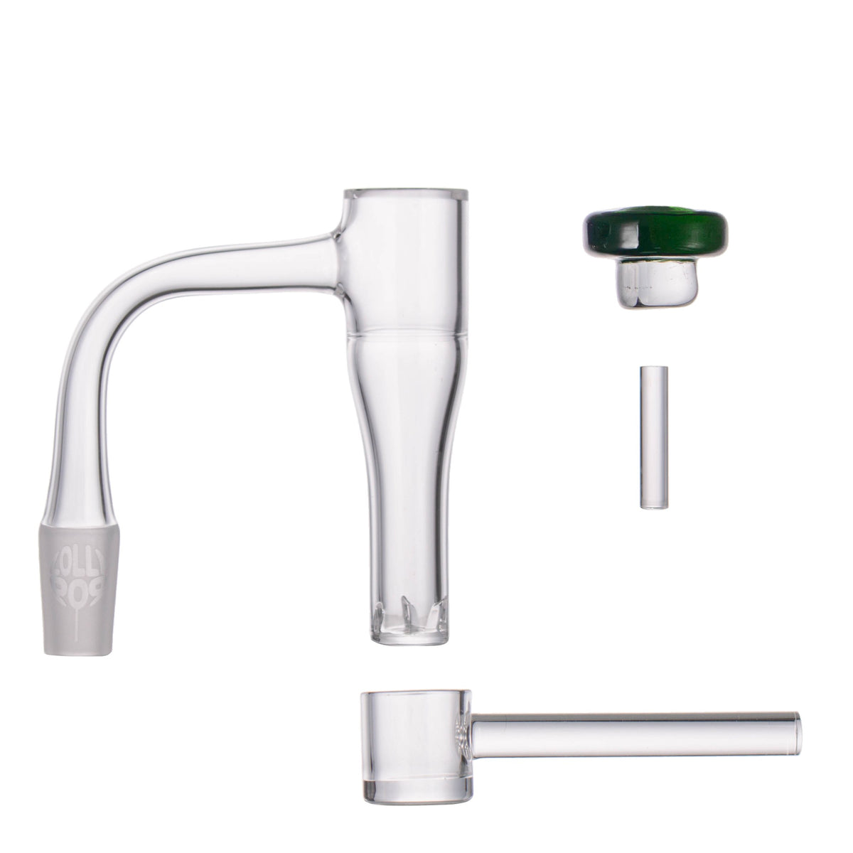 Quartz Terp Slurper Set With Cup | Fully Welded- Qseries 18